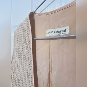Jean Clément Nude Silk Vest